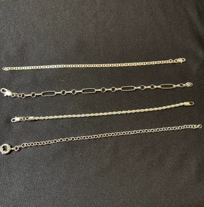 Cadenas de plata variadas - miniatura 2