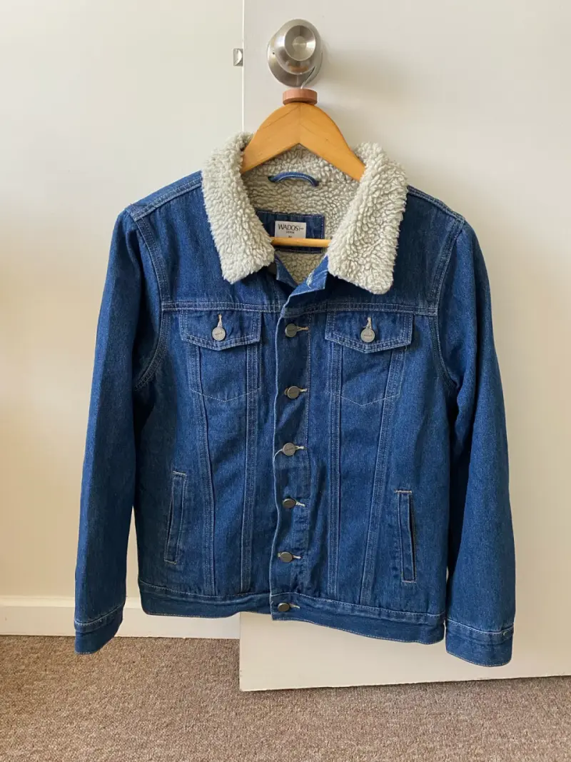 Chaqueta de mezclilla con forro - 1