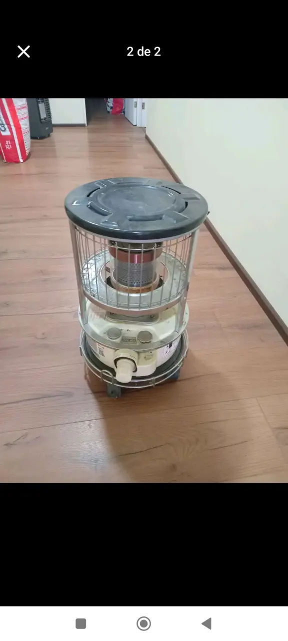 Calefactor a queroseno portátil - 1
