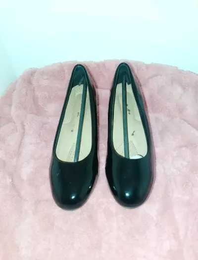 Zapatos planos negros mujer - miniatura 1