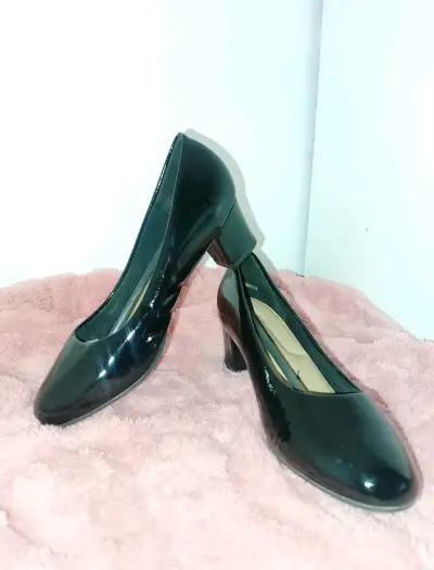 Zapatos planos negros mujer - miniatura 2
