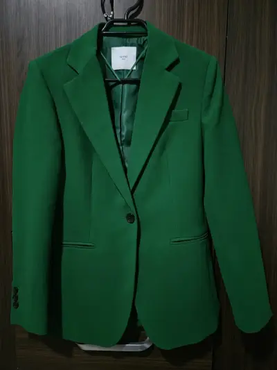 Blazer verde elegante - miniatura 1