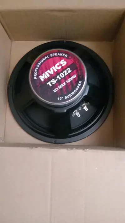 Subwoofer Mivic's TS-1022 - miniatura 1