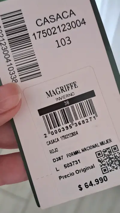 Chaqueta roja Ma Griffe - miniatura 4