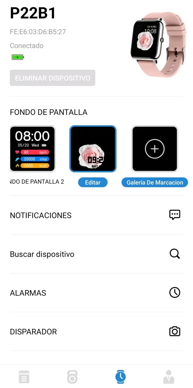 Smartwatch con correa adicional - 5