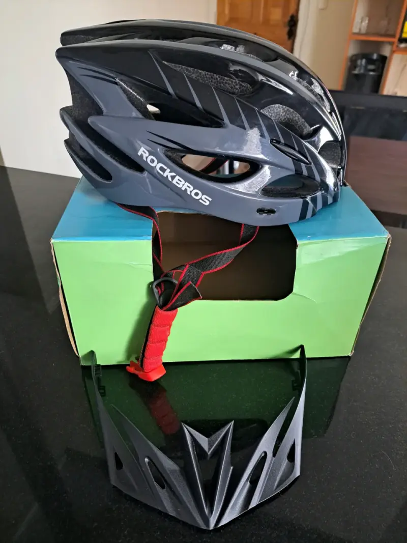 Casco Rockbros negro - 1