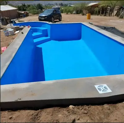 Pintura para piscina azul Tahití + RODILLO - miniatura 3