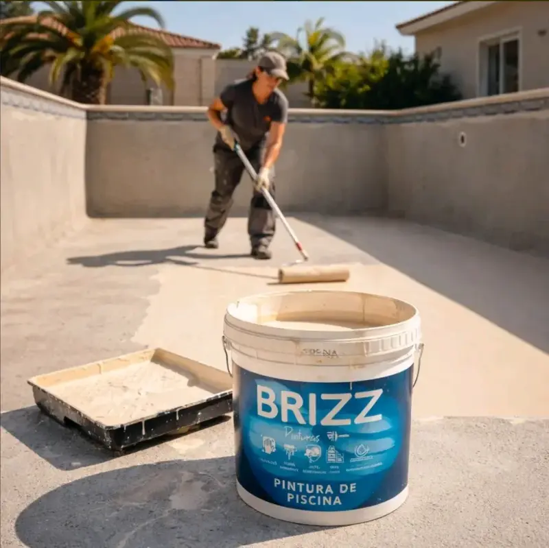 Pintura piscina Brizz Arena +Rodillo - 2