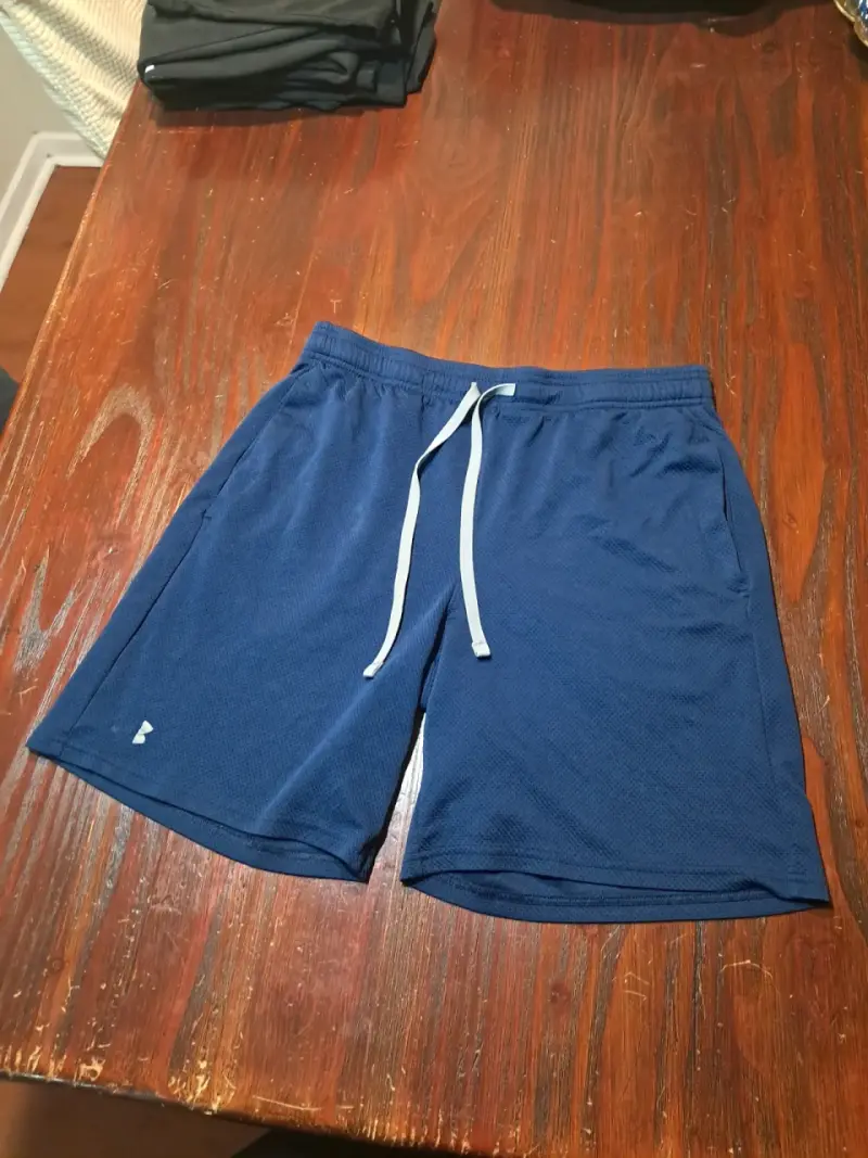 Shorts deportivos azules - 1