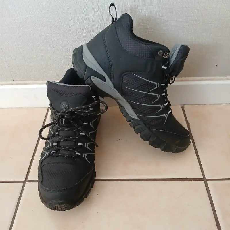 Botas trekking impermeables negras - 3