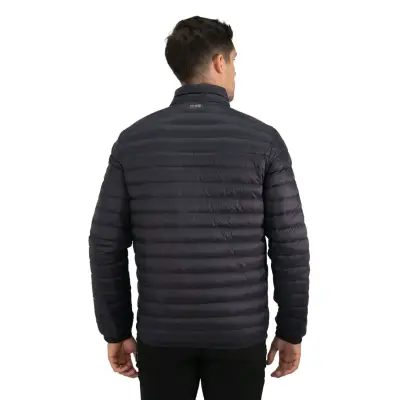 Parka Pluma Hw Goose Reversible Negro/verde Oliva - miniatura 4