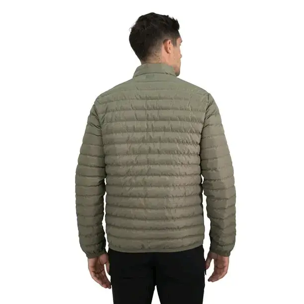 Parka Pluma Hw Goose Reversible Negro/verde Oliva - 5