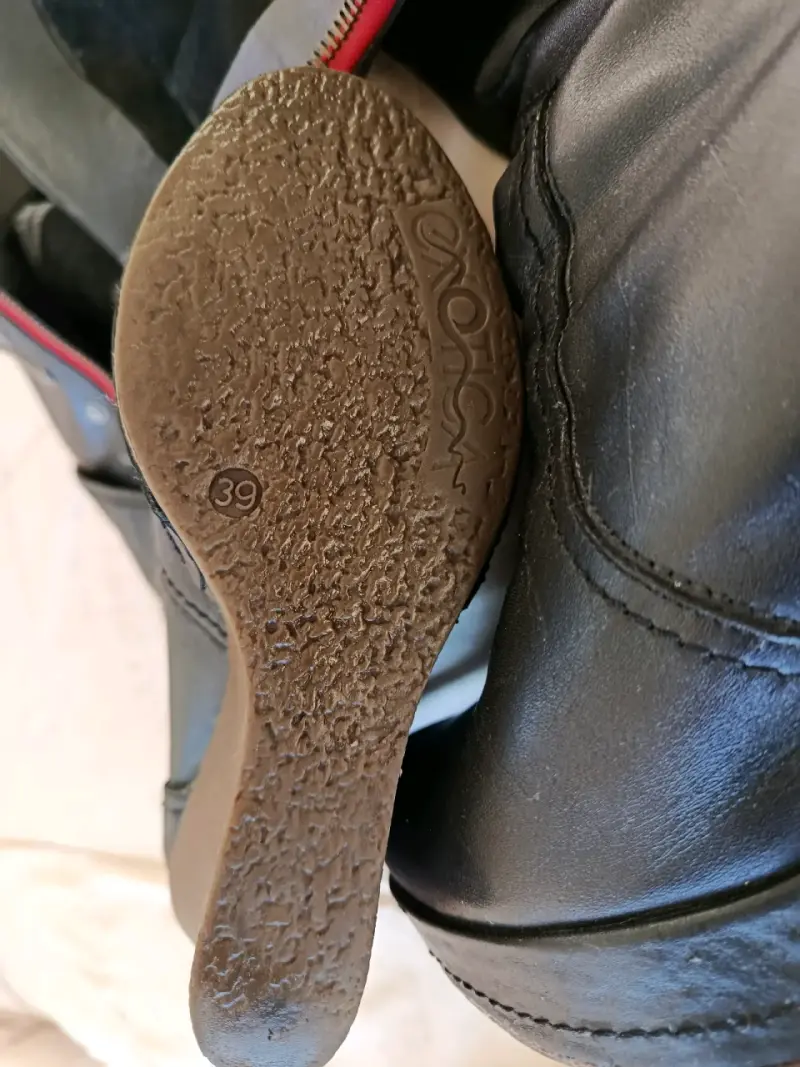 Botas de Cuero Exótica - Talla 39 (Como nuevas) - 3