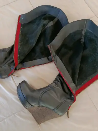 Botas de Cuero Exótica - Talla 39 (Como nuevas) - miniatura 5