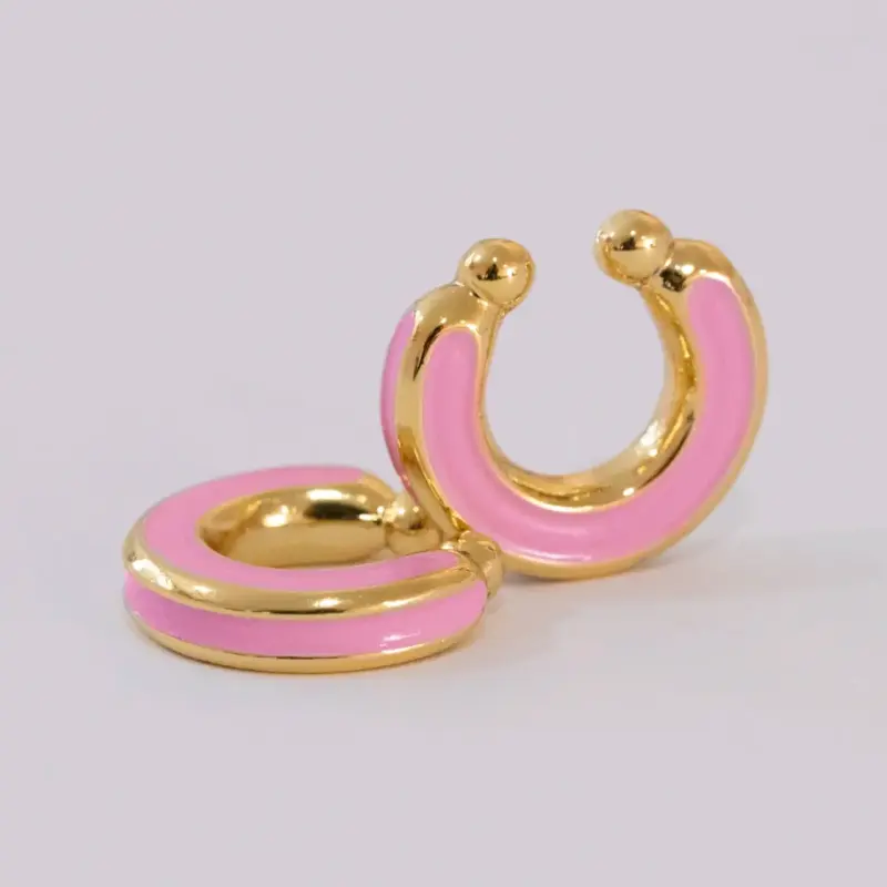 Earcuff rosado - 2