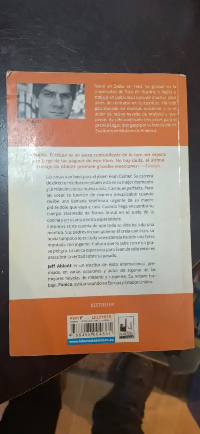 Libro Pánico de Jeff Abbott - miniatura 2
