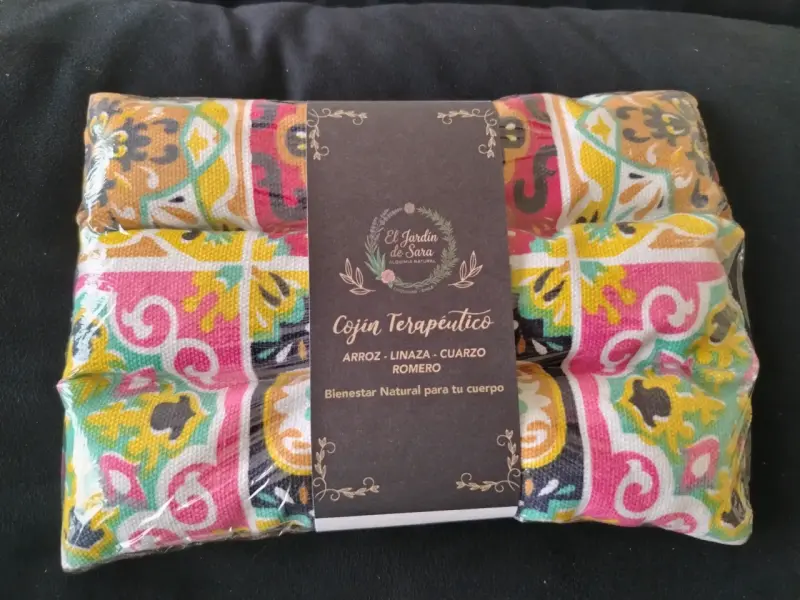 Cojín terapéutico floral - 2