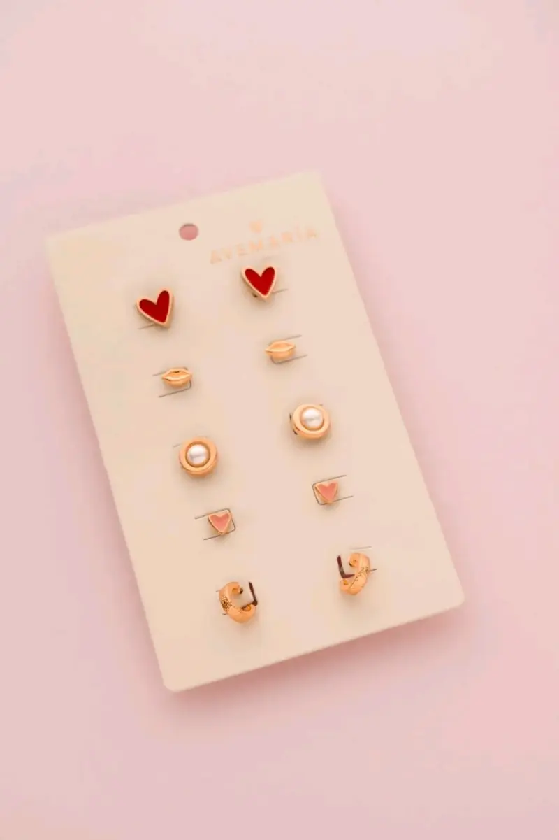 Set de aretes variados Ave Maria - 1
