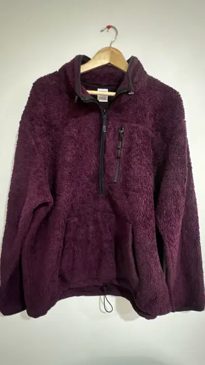 Polar morado con cierre - miniatura 1