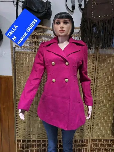 Abrigo fucsia Guess mujer - miniatura 1