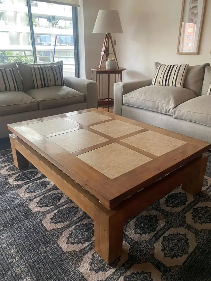 Mesa de centro de madera - 1