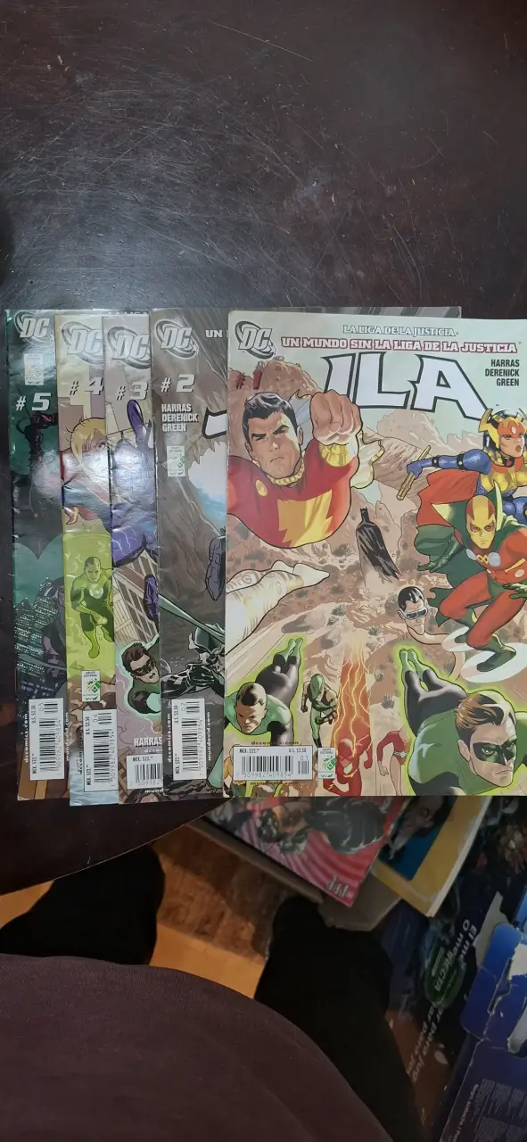 Colección de cómics JLA DC