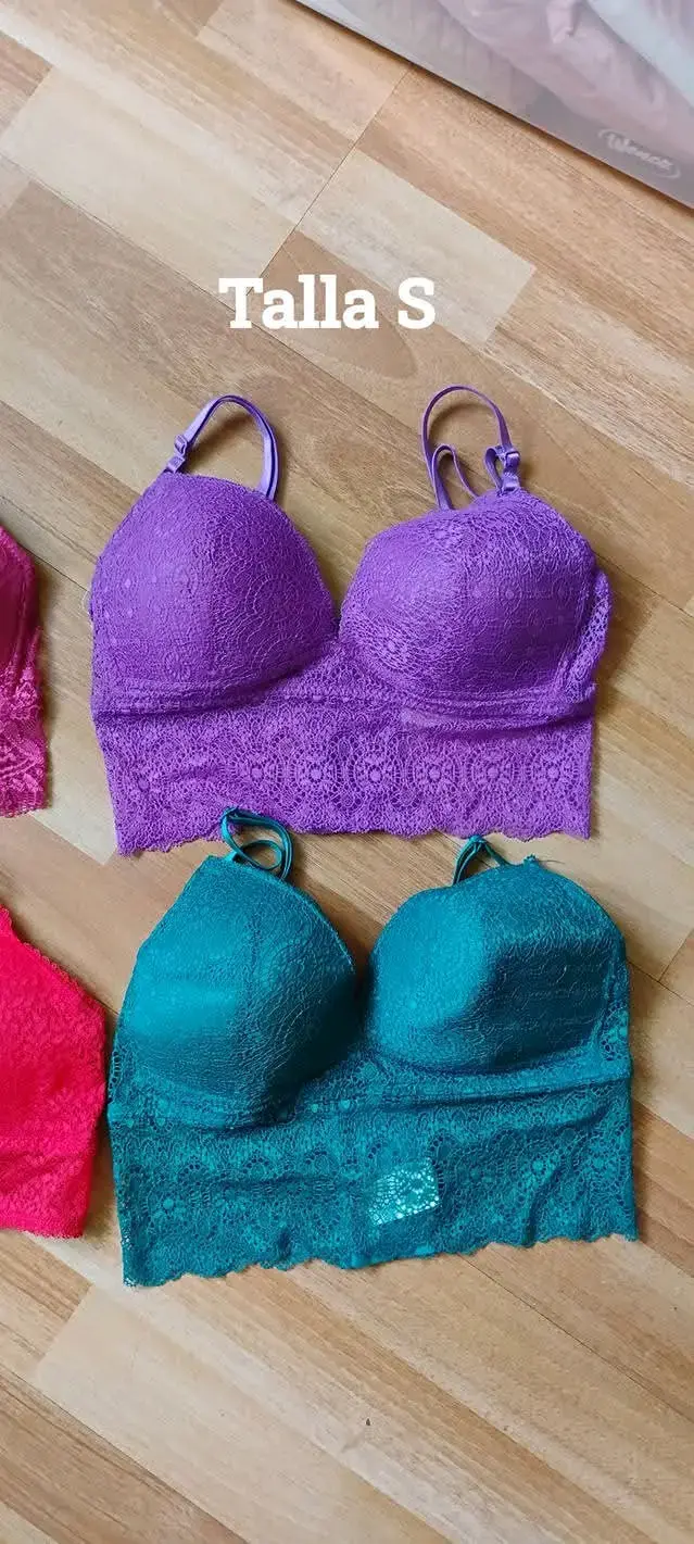 Conjunto de bralettes encaje - 1