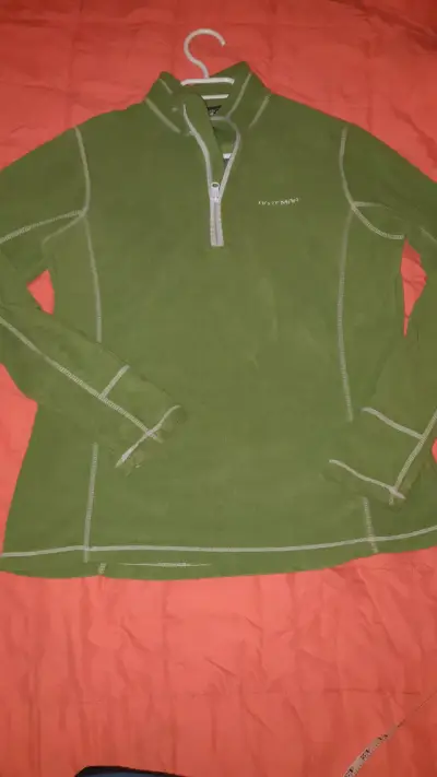 Poleron verde Bozeman para mujer - miniatura 1