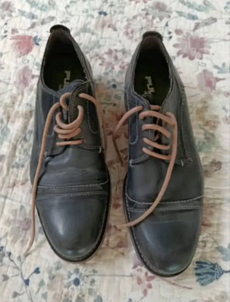 Zapatos Guante Pulso N°43 Grafito - Como Nuevos - 2