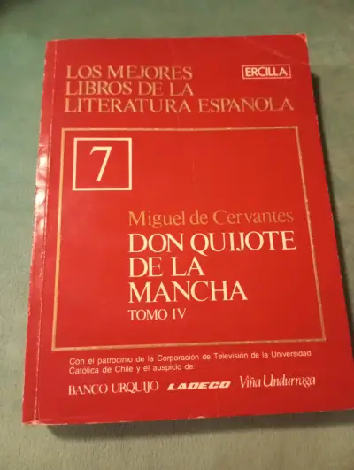 Libro Don Quijote De La Mancha Tomo IV - Editorial - miniatura 1