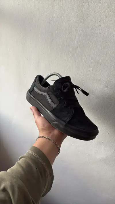 Zapatillas negras Vans sk8 - miniatura 2