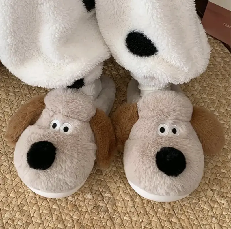 Pantuflas peluche perro 37, 38 y 39 - 3