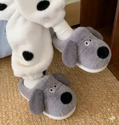 Pantuflas peluche perro 37, 38 y 39 - miniatura 5