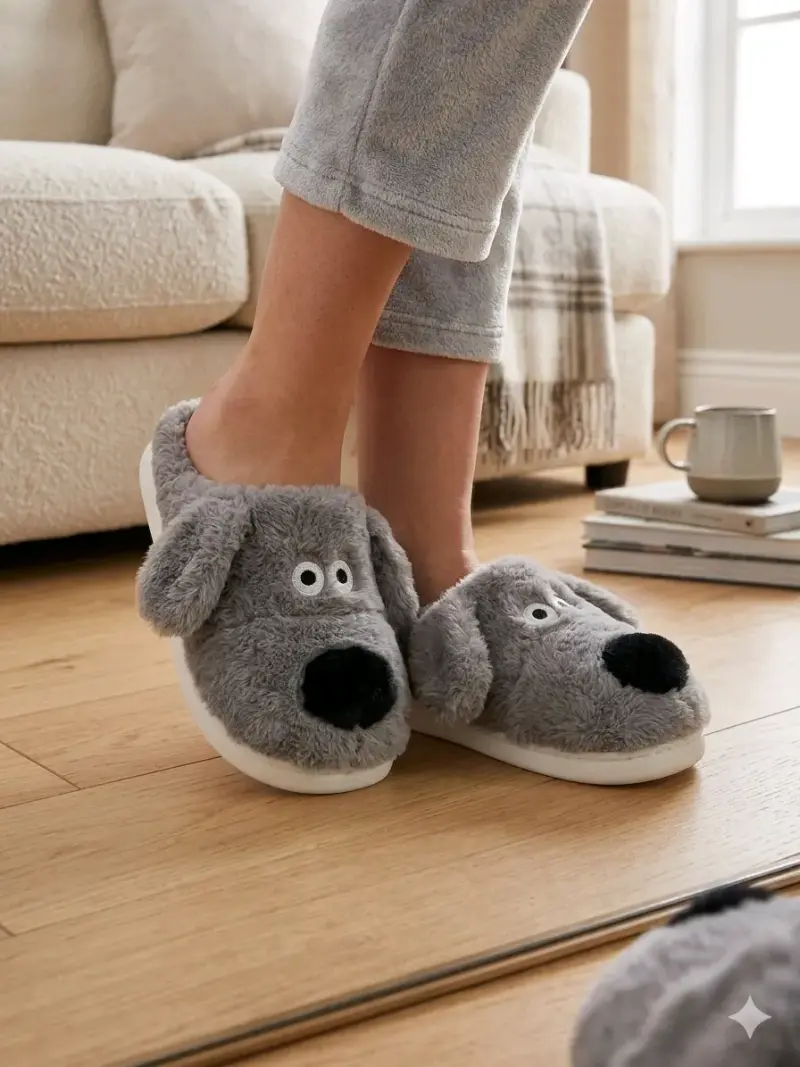 Pantuflas peluche perro 37, 38 y 39 - 6