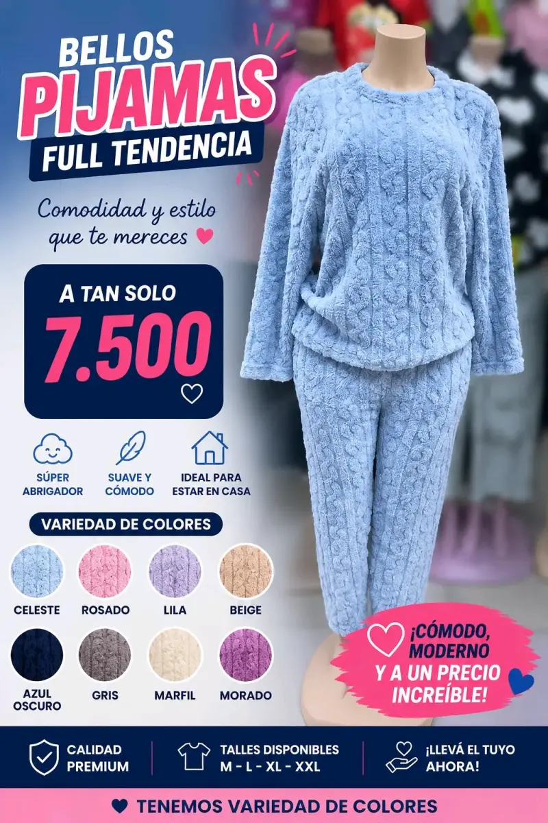 Pijama de niña de dos piezas - 4
