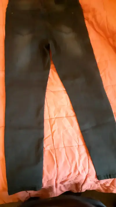 Pantalones color gris oscuro para mujer. - miniatura 2