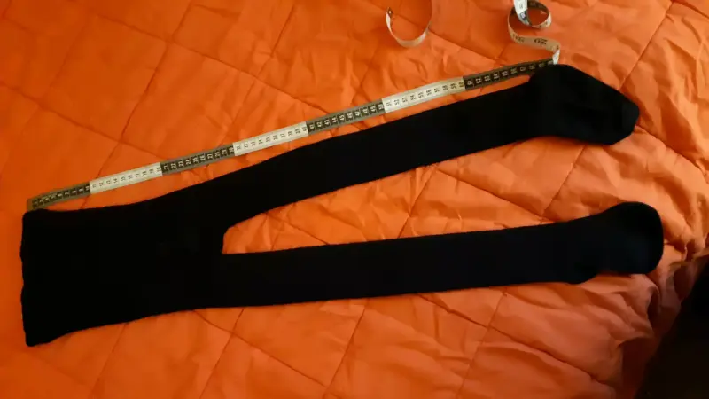 Panty infantil azulmarina de dralon - 1