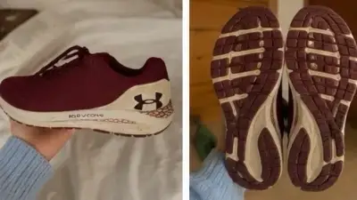 Zapatillas Under Armour HOVR Burdeo Talla 38 - miniatura 2