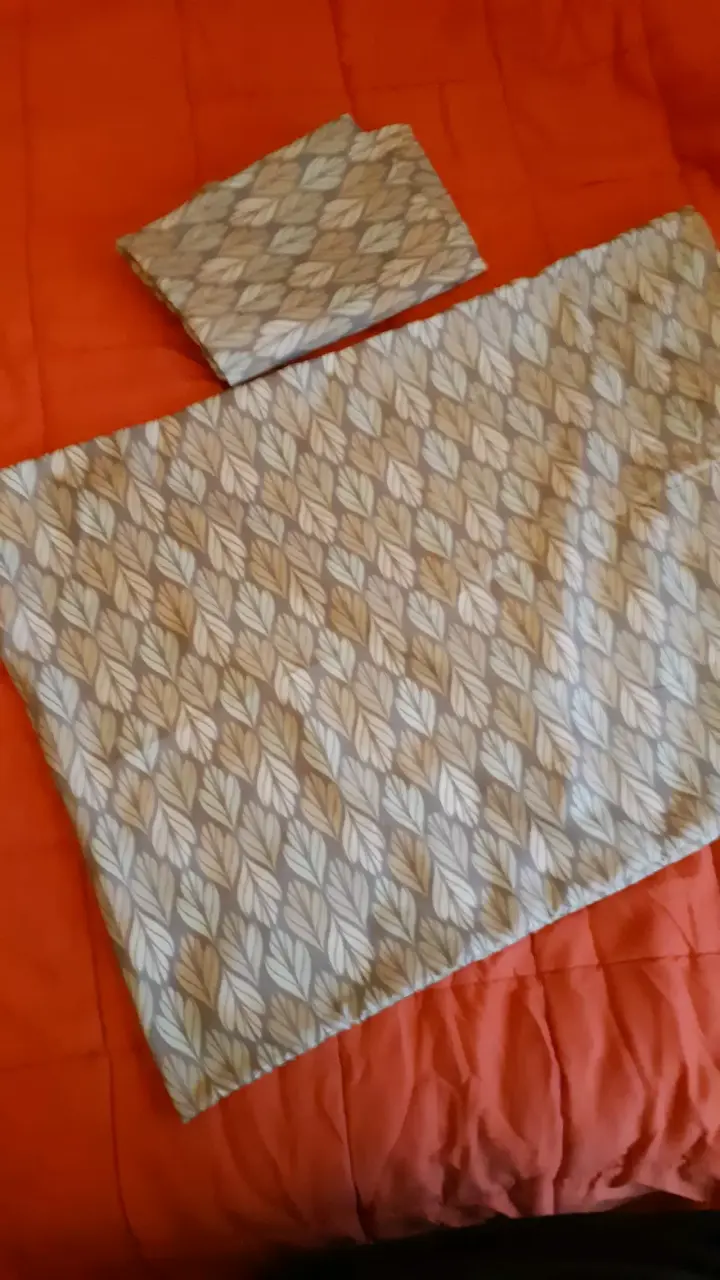 Par de fundas de almohada estampada - 1