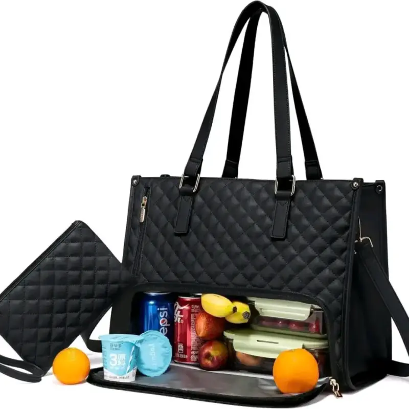 Bolso térmico negro elegante - 1