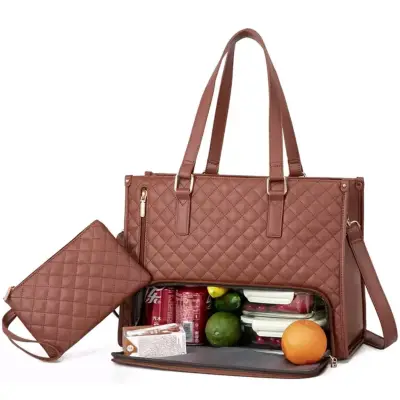 Bolso térmico negro elegante - miniatura 2