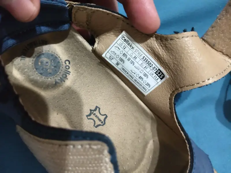 Sandalias azules de niño - 5