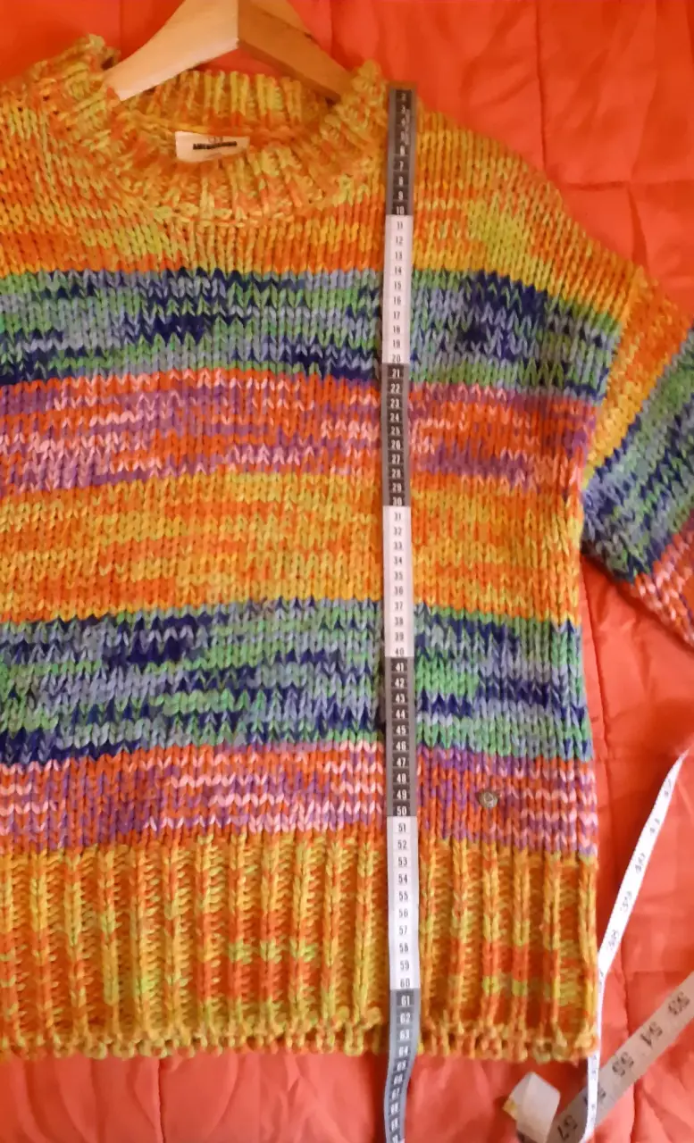 Suéter multicolor de lana - 4