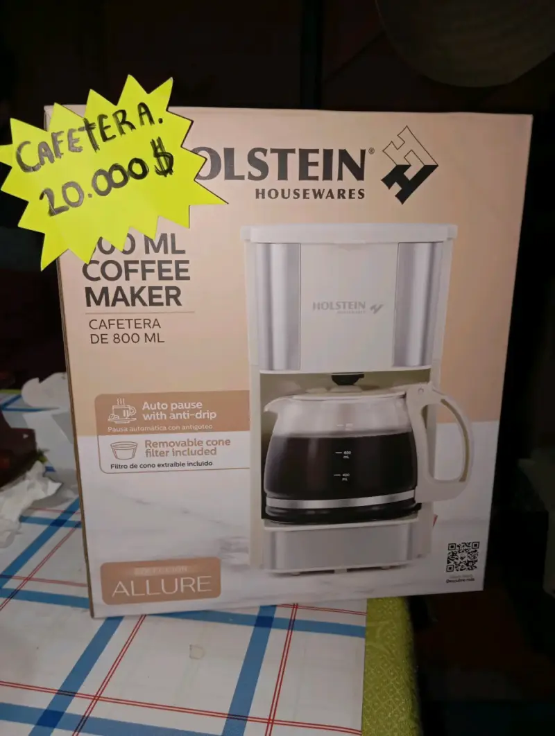 Cafetera Holstein 800 ml
