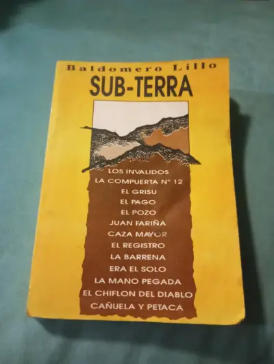 Libro 'Sub-terra' de Baldomero Lillo - miniatura 1