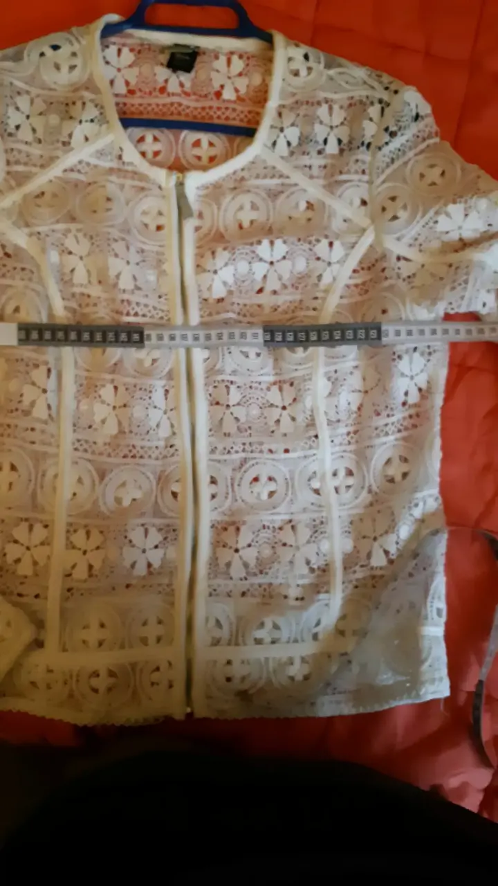 Chaqueta de encaje blanca - 3