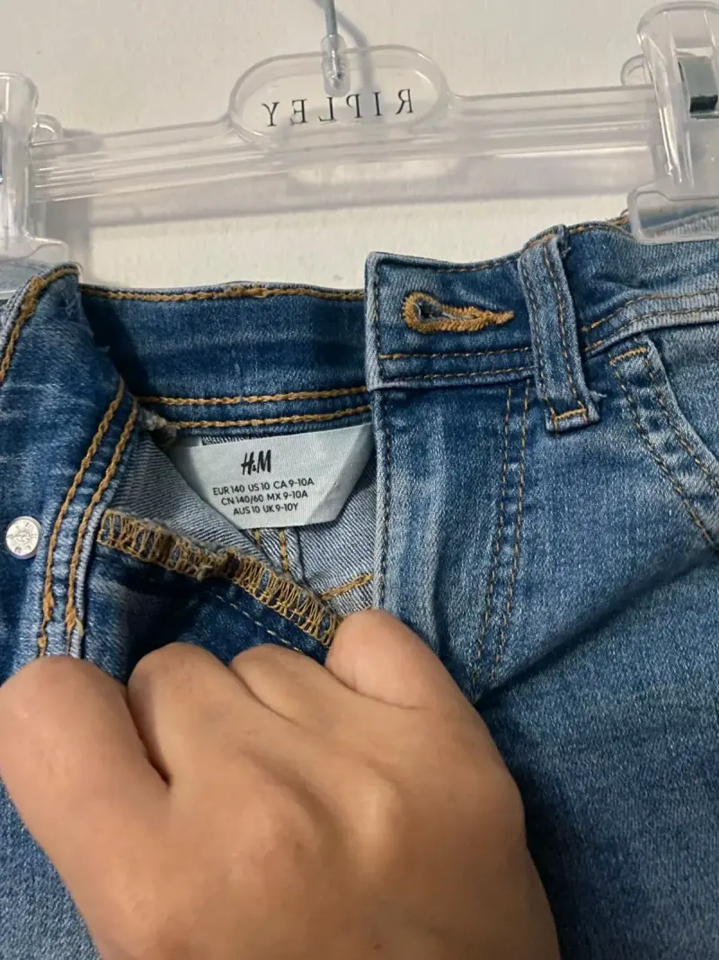 Shorts de jeans HyM azul - 2