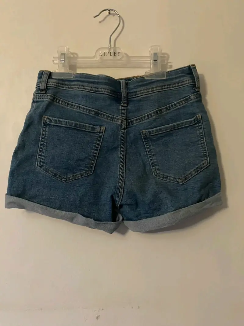 Shorts de jeans HyM azul - 3