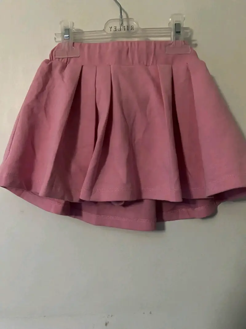 Falda short rosada infantil - 2