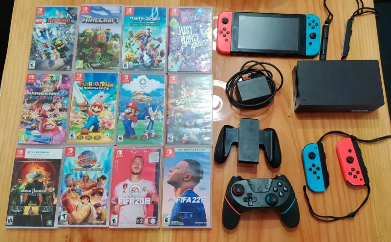 Consola Nintendo Switch con juegos - 1